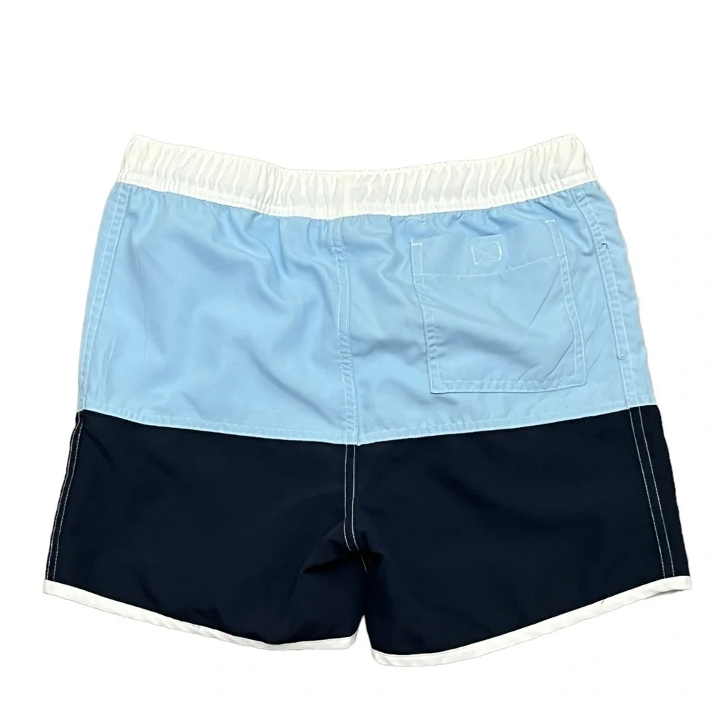 Regatta The Great Outdoors Sergio Swim Shorts Boys 13 Blue Colorblock 28x3.5